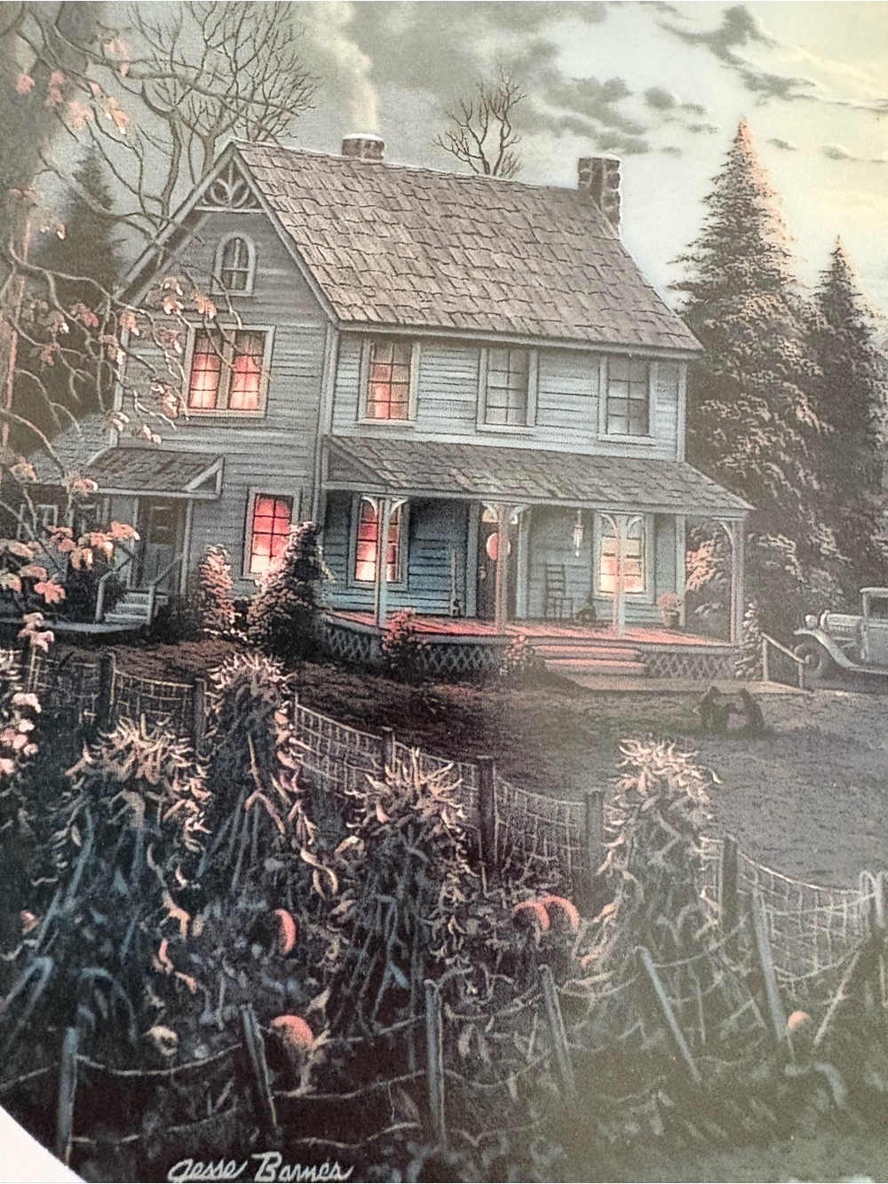 Vintage 1993 Bradford Exchange “October Radiance” Collector Plate #1 in Series - Picture 9 of 13